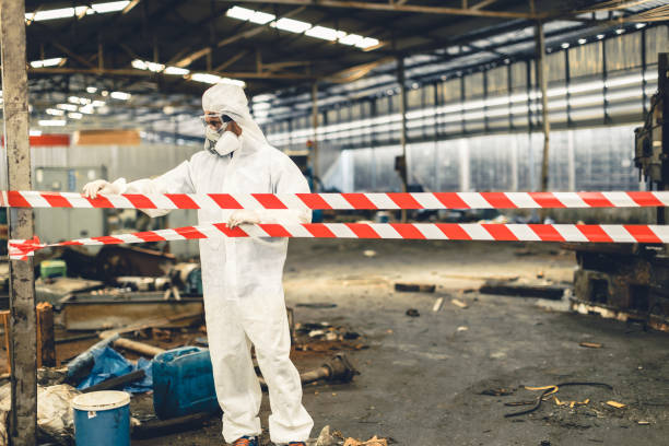 Professional Trauma Scene Cleanup technician working in Wells, MN